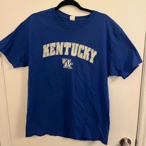 Hanes Blue Kentucky Short Sleeve Tee